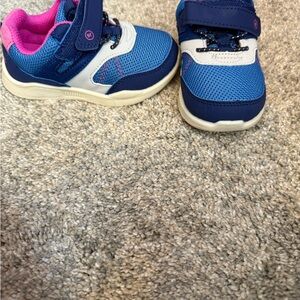 Toddler Kids Blue and Pink Stride Rite Sneakers
